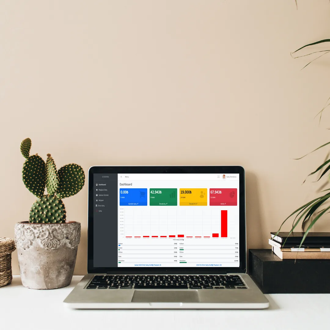 Codiva Mağaza Stok & Satış Takip Sistemi